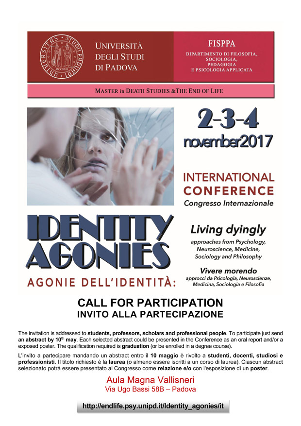 Identity agonies. Conferenza internazionale