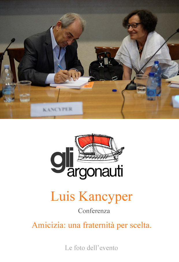 Foto conferenza Luis Kancyper per Argonauti. Padova, 30 Maggio 2017