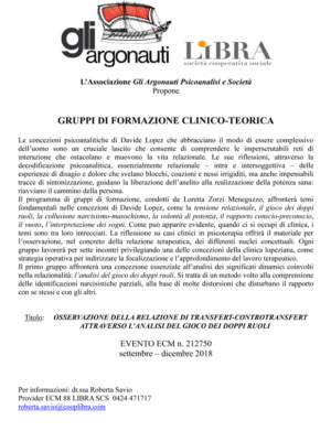 Gruppi di Formazione Clinico Teorica