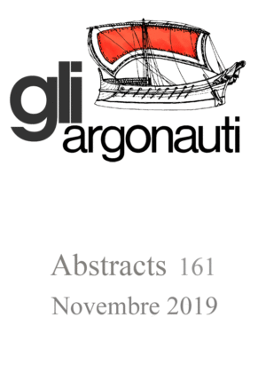 Abstract Gli Argonauti N° 161 Novembre 2019